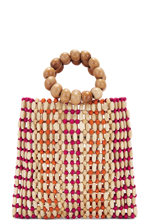 view 2 of 4 ROCKY 백 in Natural, Hot Pink, & Mango