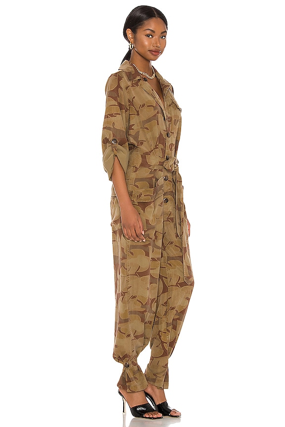view 2 of 3 Parachute Jumpsuit in Nude Camo