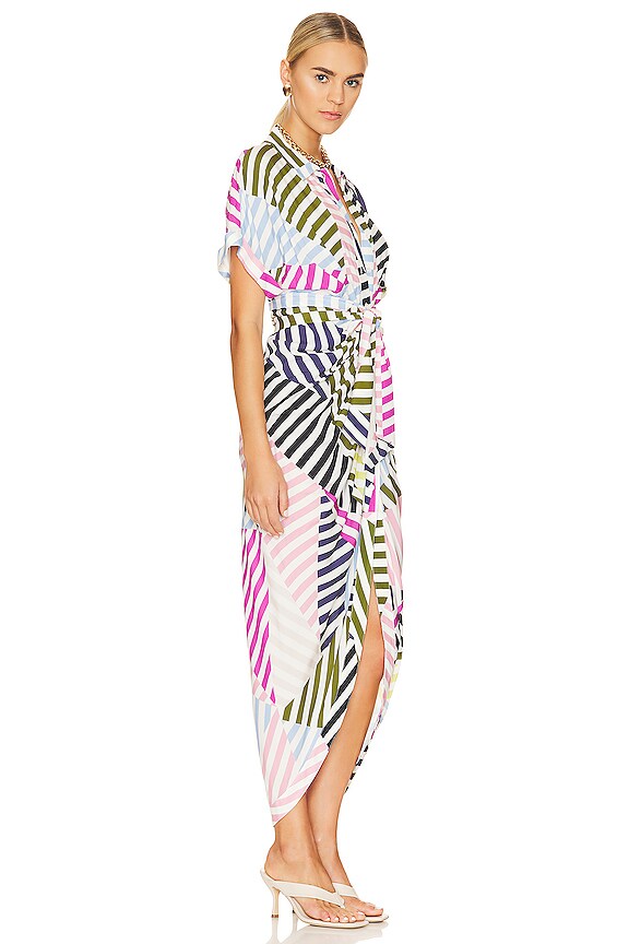 view 2 of 3 Miko Dress in Super Stripes