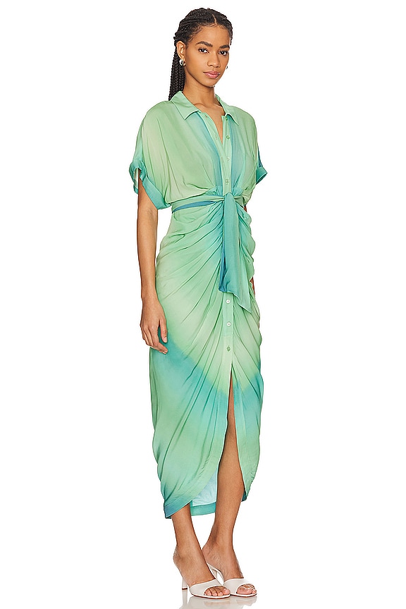 view 2 of 3 Miko Dress in Ombre Skyline