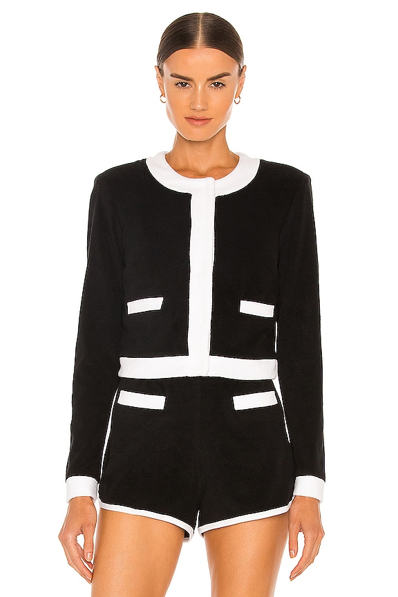 view 2 of 5 Beachy Keen Jacket in Beachy Keen Black & White