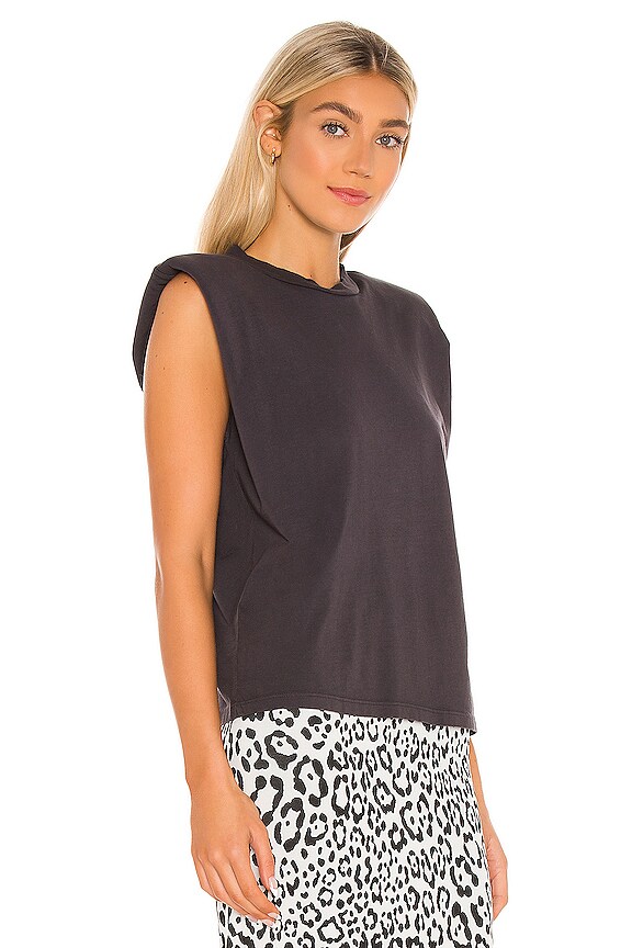 view 2 of 4 Mas Muscle Tee in Washed Black