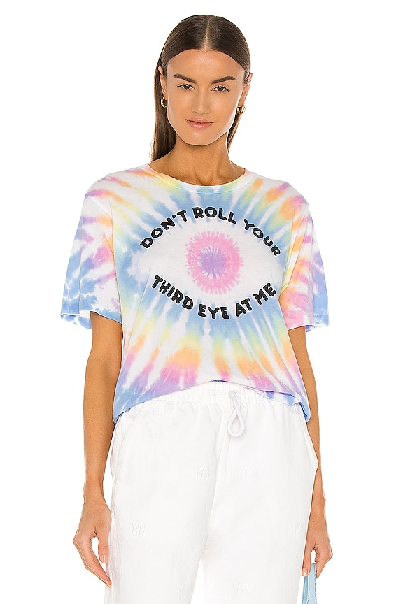 Le Superbe Don't Roll Your Third Eye Tee in Tie Dye | REVOLVE