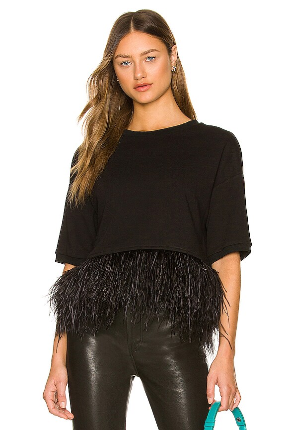 view 1 of 4 Goth House Party Top in Black