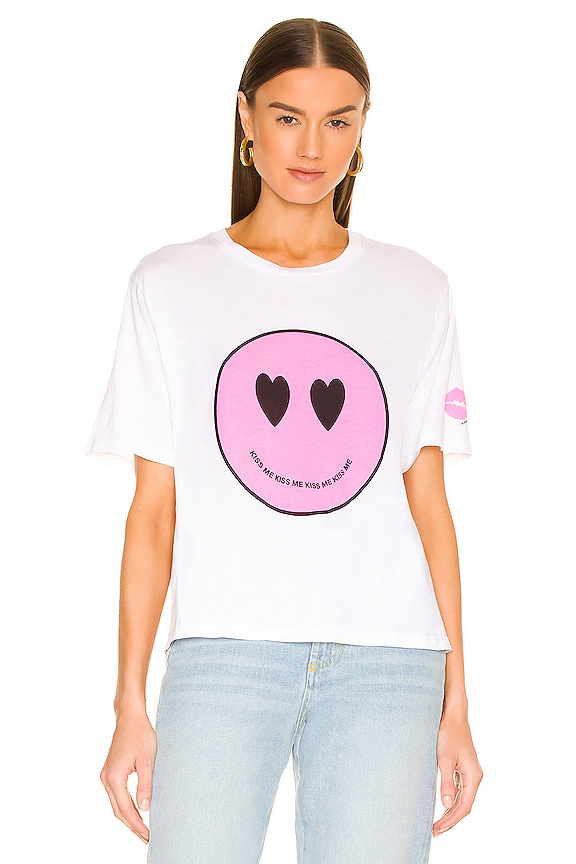 view 2 of 6 CAMISETA KISS ME in White