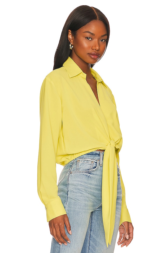 view 2 of 4 Topper Shirt in Lime