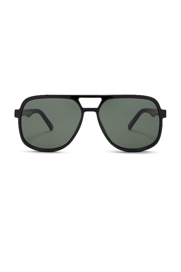 view 1 of 3 LUNETTES DE SOLEIL in Black & Khaki Mono