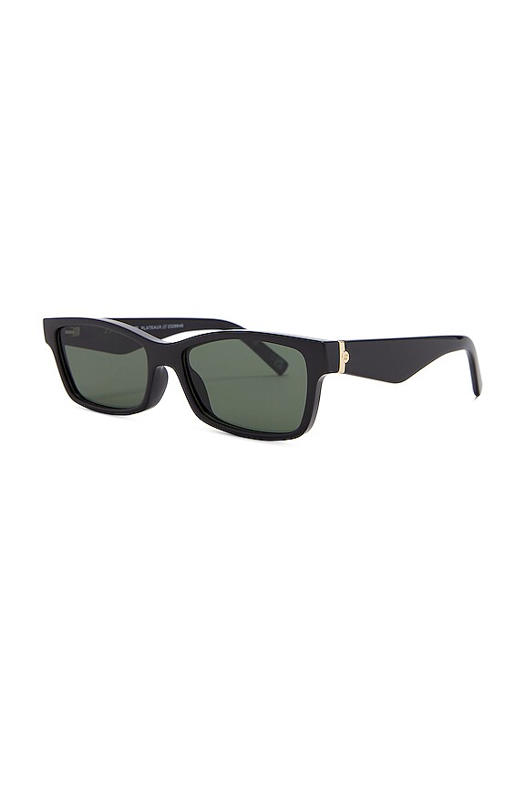 view 2 of 3 Plateaux Sunglasses in Black & Khaki Mono