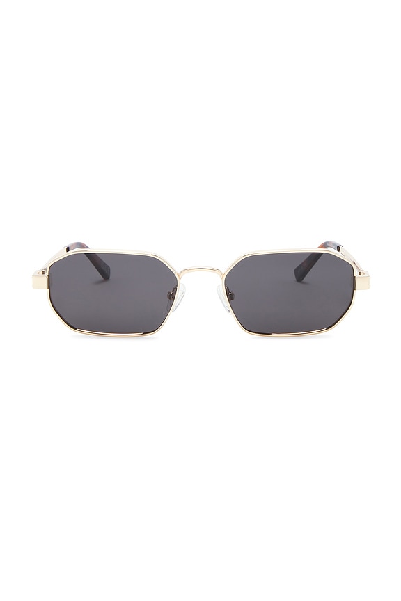 view 1 of 3 Mythic Sunglasses in Gold & Smoke Mono Polarized