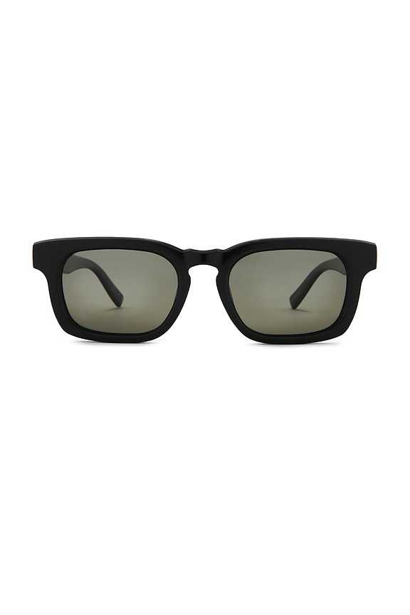 view 1 of 3 LUNETTES DE SOLEIL ICEBERG in Black & Khaki Mono Polarized
