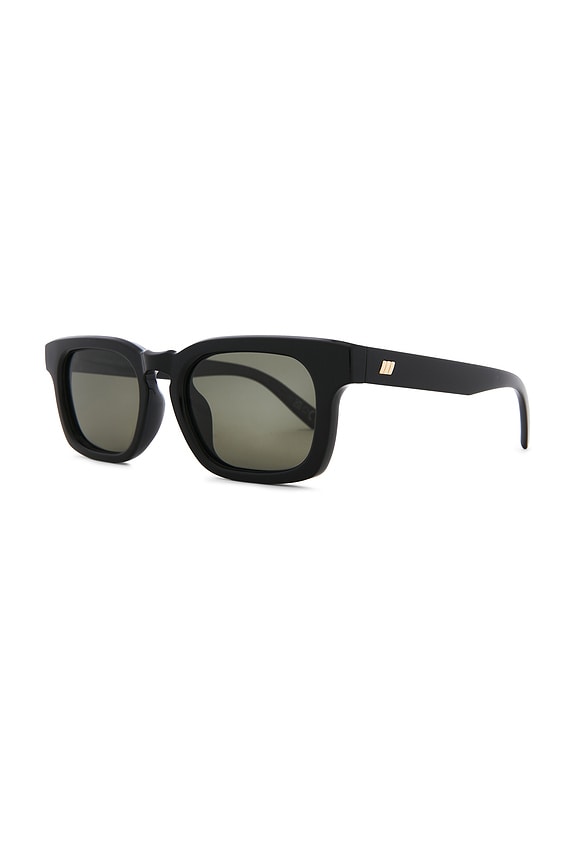 view 2 of 3 LUNETTES DE SOLEIL ICEBERG in Black & Khaki Mono Polarized