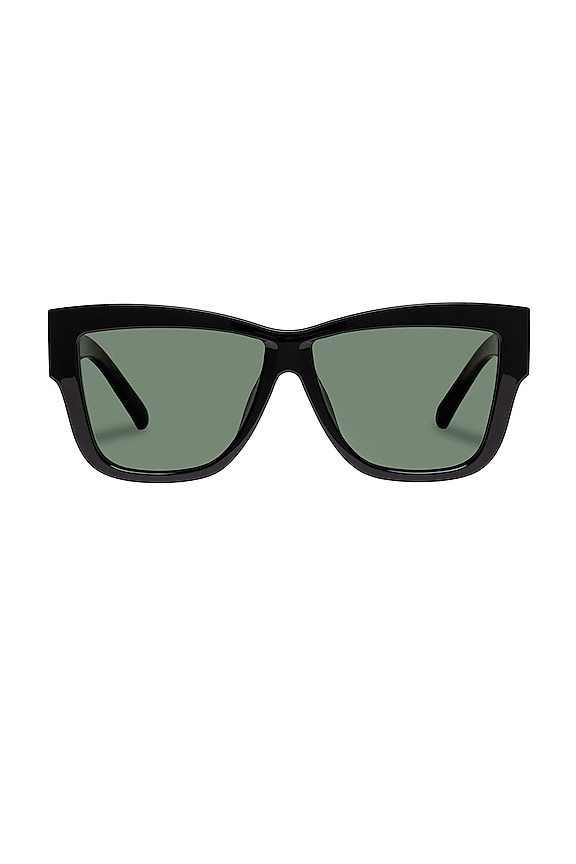view 1 of 2 GAFAS DE SOL TOTAL ECLIPSE in Black & Khaki Mono