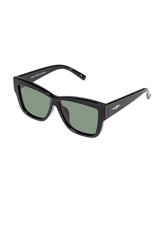 view 2 of 2 GAFAS DE SOL TOTAL ECLIPSE in Black & Khaki Mono