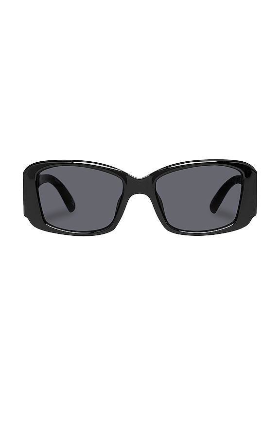 view 1 of 2 LUNETTES DE SOLEIL RICHE in Black & Smoke Mono