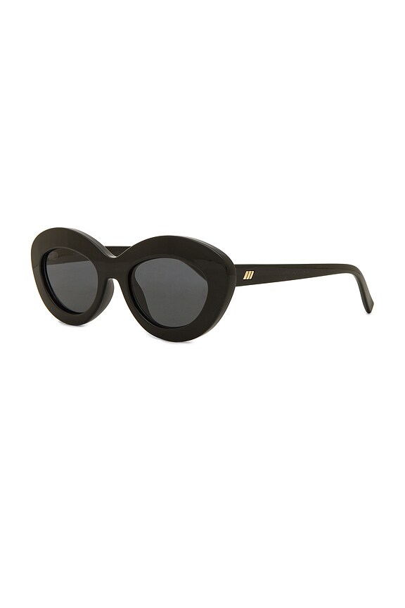view 2 of 3 LUNETTES DE SOLEIL FLUXUS in Black & Smoke Mono