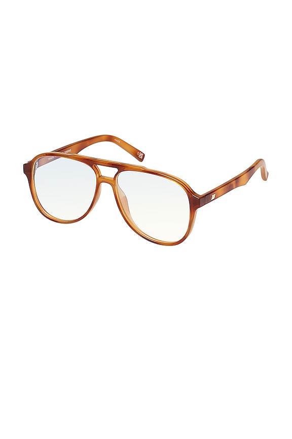 view 2 of 2 Tragic Magic Blue Light Glasses in Vintage Tort & Anti Blue Light