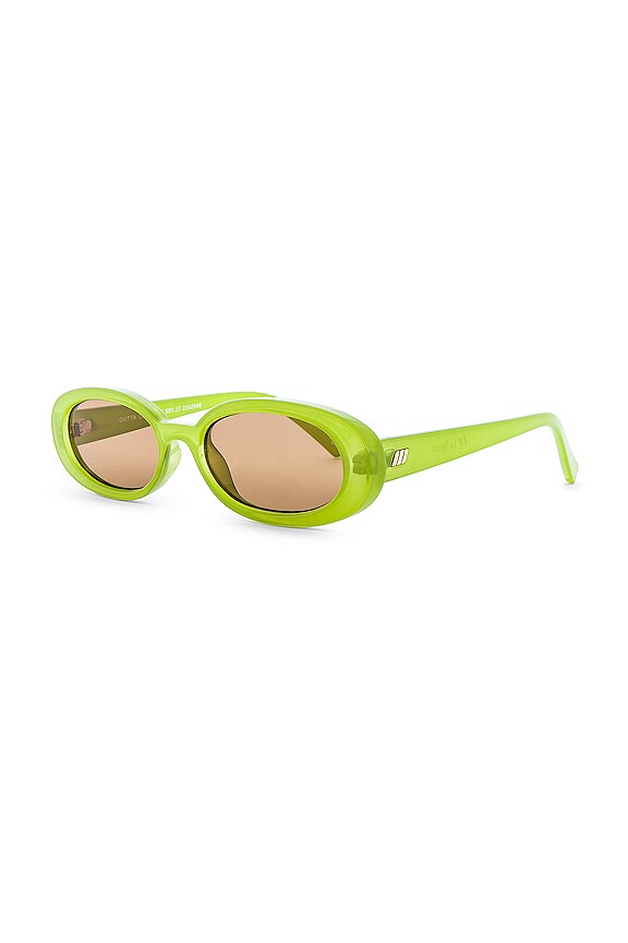 view 2 of 3 GAFAS DE SOL OUTTA LOVE in Hyper Lime