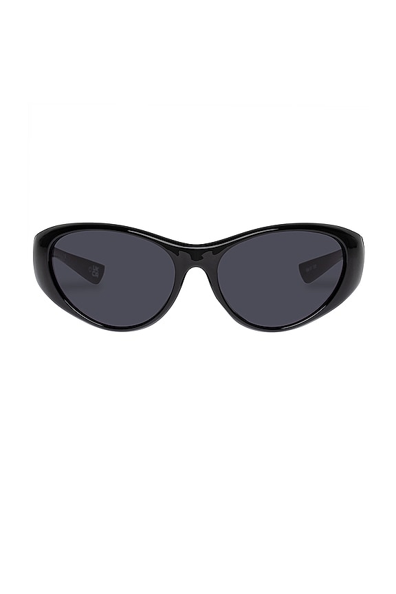 view 1 of 2 GAFAS DE SOL DEPORTIVAS ENVOLVENTES DOTCOM in Black