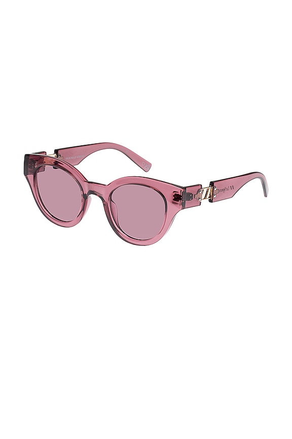 view 2 of 2 СОЛНЕЧНЫЕ ОЧКИ «КОШАЧИЙ ГЛАЗ» DEJA NU in Mulberry