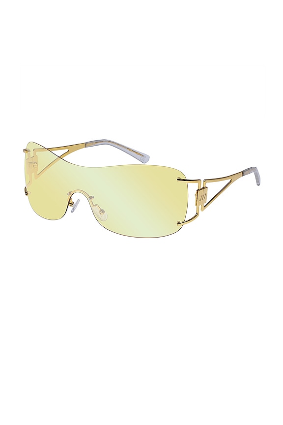 view 2 of 2 GAFAS DE SOL LE FAME in Bright Gold