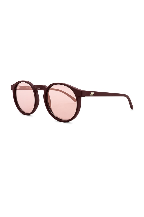 view 2 of 3 GAFAS DE SOL TEEN SPIRIT DEUX in Matte Shiraz & Rose Tint Mirror