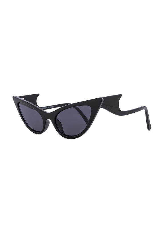 view 2 of 3 GAFAS DE SOL X ADAM SELMAN THE PROWLER in Black & Smoke Mono