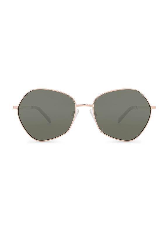 view 1 of 3 LUNETTES DE SOLEIL ESCADRILLE in Bright Gold & Khaki Mono
