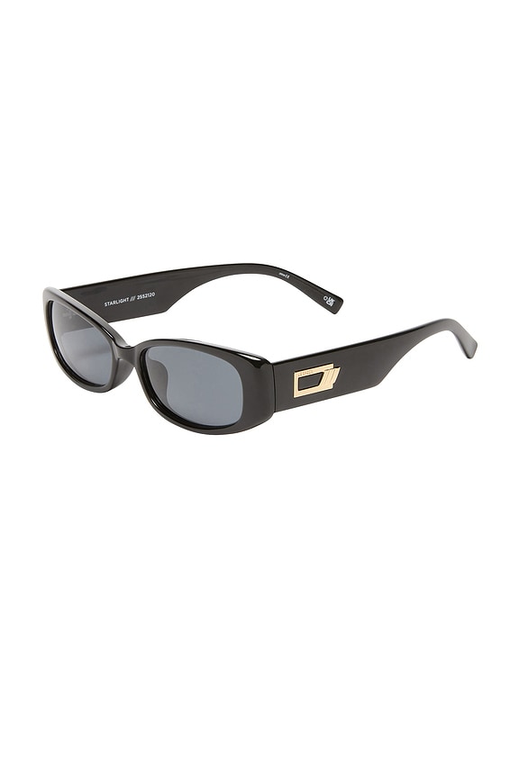 view 2 of 3 LUNETTES DE SOLEIL in Black & Smoke Mono Polarized