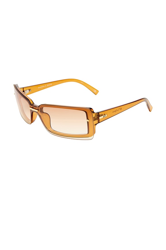 view 2 of 2 Evasion Sunglasses in Whiskey & Light Brown Grad