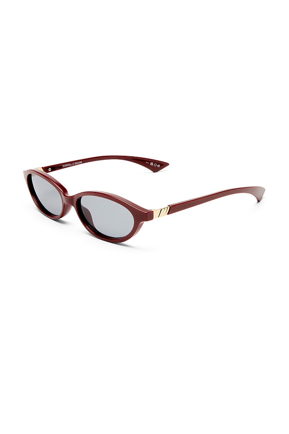 view 2 of 2 Duskfall Sunglasses in Merlot & Smoke Tint