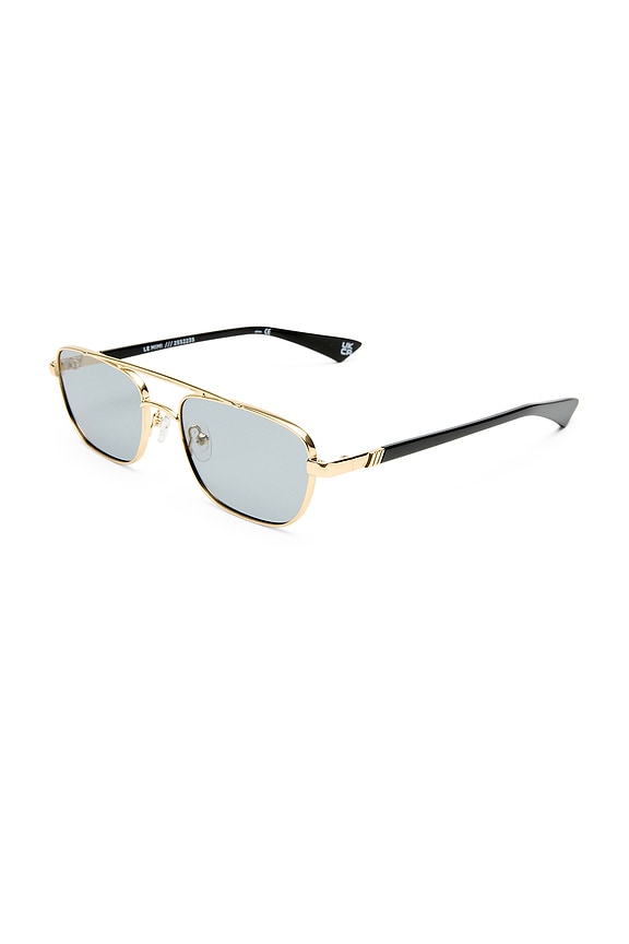 view 2 of 2 Le Mimi Sunglasses in Gold & Smoke Tint