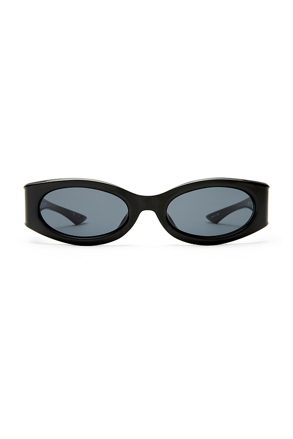view 1 of 3 LUNETTES DE SOLEIL GLACIEM in Black & Smoke Mono
