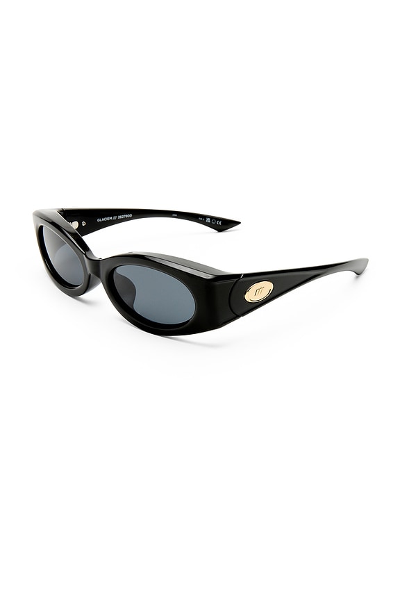 view 2 of 3 LUNETTES DE SOLEIL GLACIEM in Black & Smoke Mono