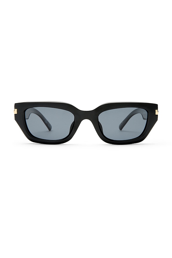 view 1 of 3 LUNETTES DE SOLEIL CUBITO in Black & Smoke Mono Polarized