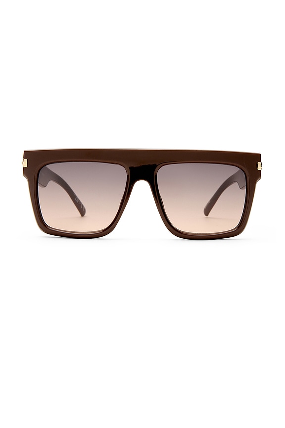 view 1 of 3 LUNETTES DE SOLEIL OFFSIDE in Dark Cocoa & Smoke To Brown Gradient