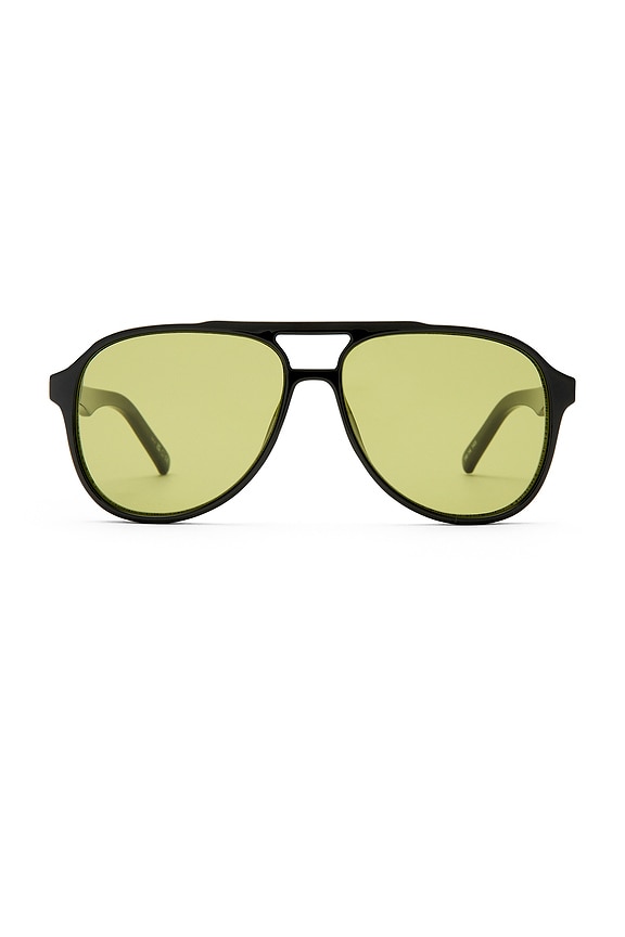view 1 of 3 LUNETTES DE SOLEIL TRAGIC MAGIC in Black & Olive Tint