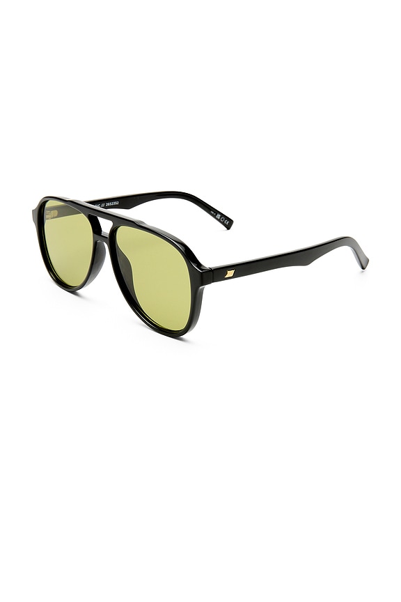 view 2 of 3 LUNETTES DE SOLEIL TRAGIC MAGIC in Black & Olive Tint