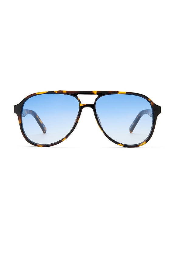 view 1 of 3 Tragic Magic Sunglasses in Tokyo Tort & Blue Gradient