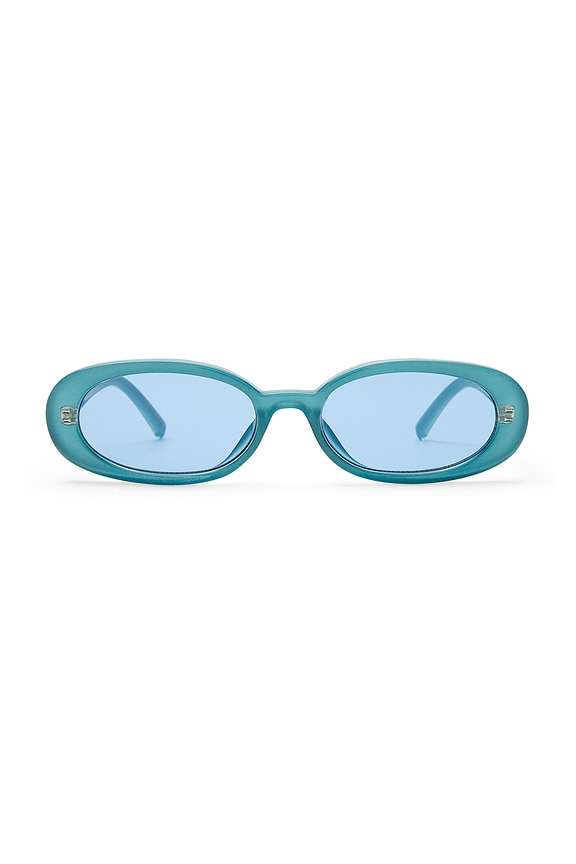 view 1 of 3 LUNETTES DE SOLEIL OUTTA LOVE in Blue Pearl & Blue Tint