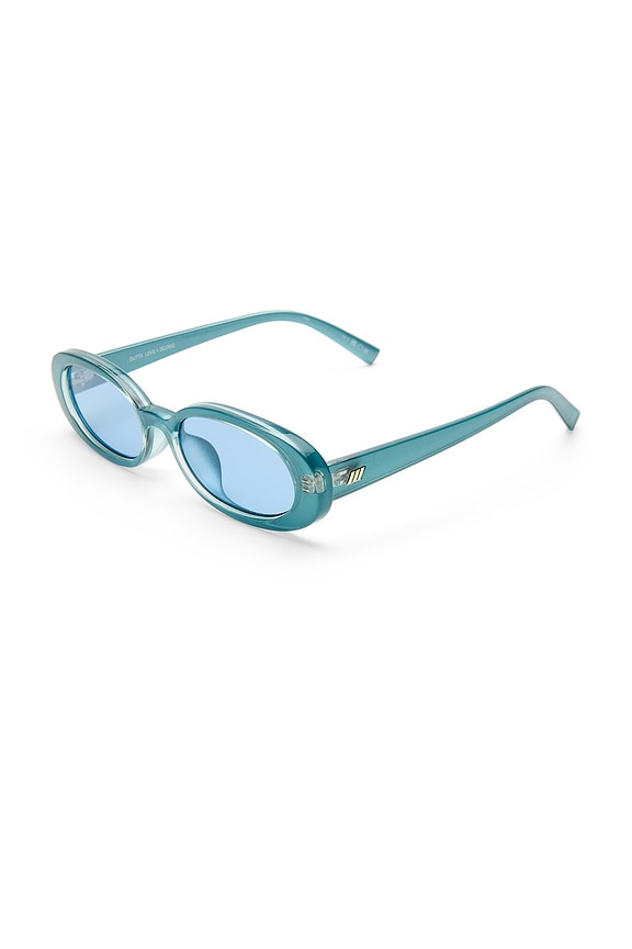 view 2 of 3 LUNETTES DE SOLEIL OUTTA LOVE in Blue Pearl & Blue Tint