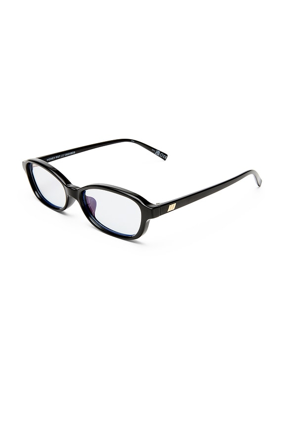 view 2 of 3 Honey Pot Blue Light Eyeglasses in Black