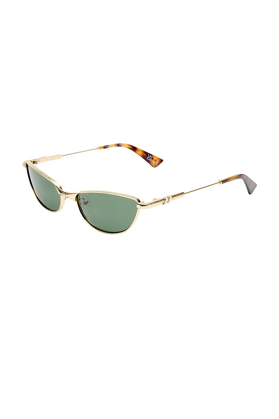 view 2 of 7 Thorned Sunglasses in Gold