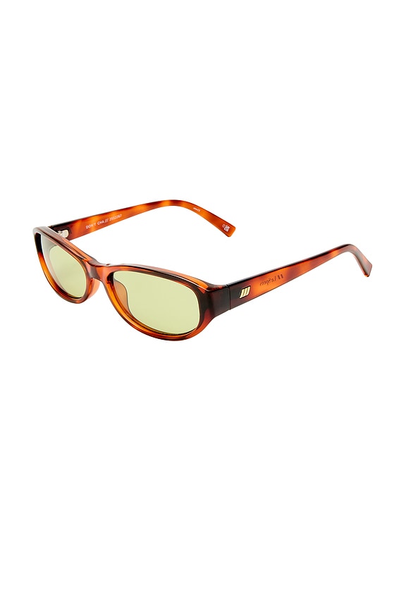 view 2 of 3 Dont Cha Sunglasses in Toffee Tort & Moss Tint