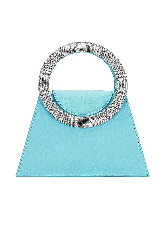 view 2 of 5 Small Trapezio Bag in Turquoise