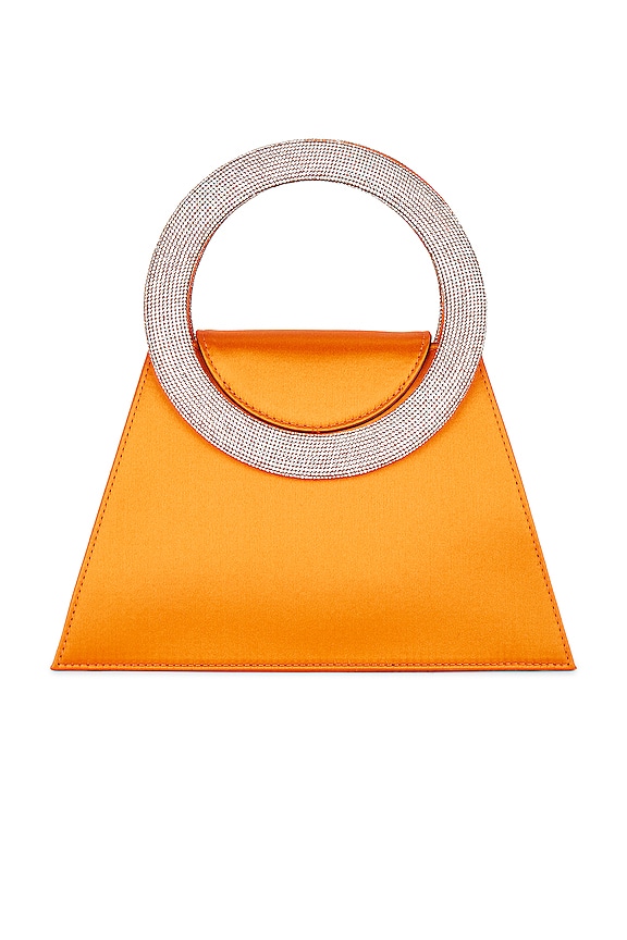 view 2 of 5 SAC PETIT FORMAT TRAPEZIO in Satin Mandarino