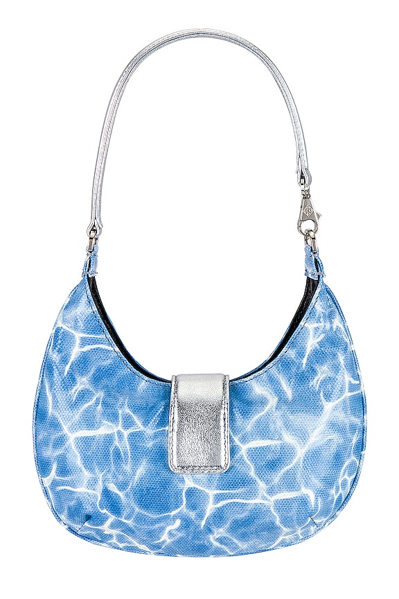 view 2 of 4 Cindy Baguette Logo in Disco Silver