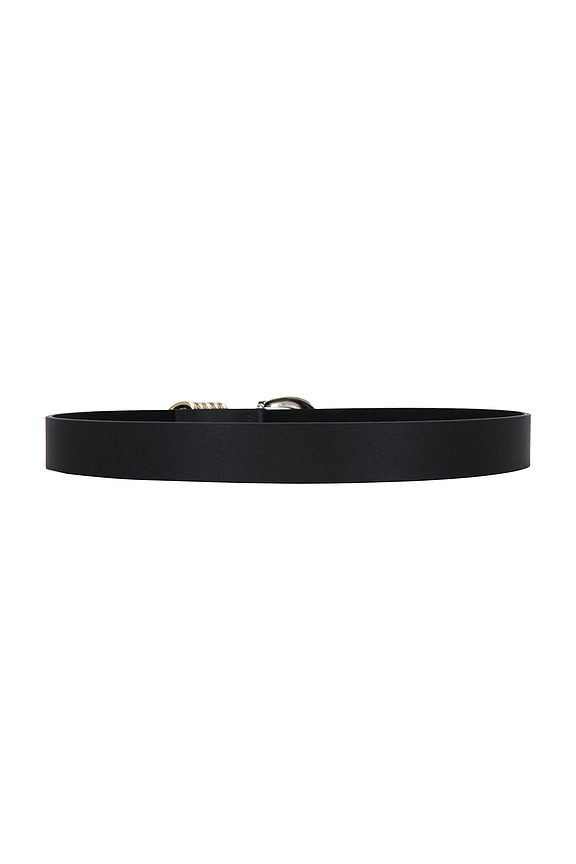 view 2 of 3 Emery Leather Belt in Black