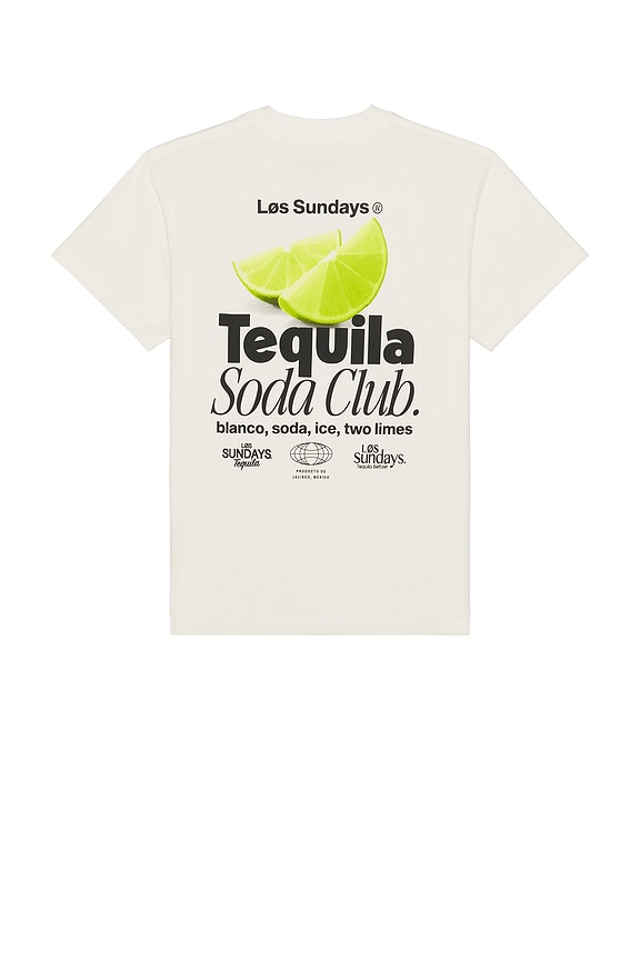 view 1 of 4 The Tequila Soda Club Tee in Off White