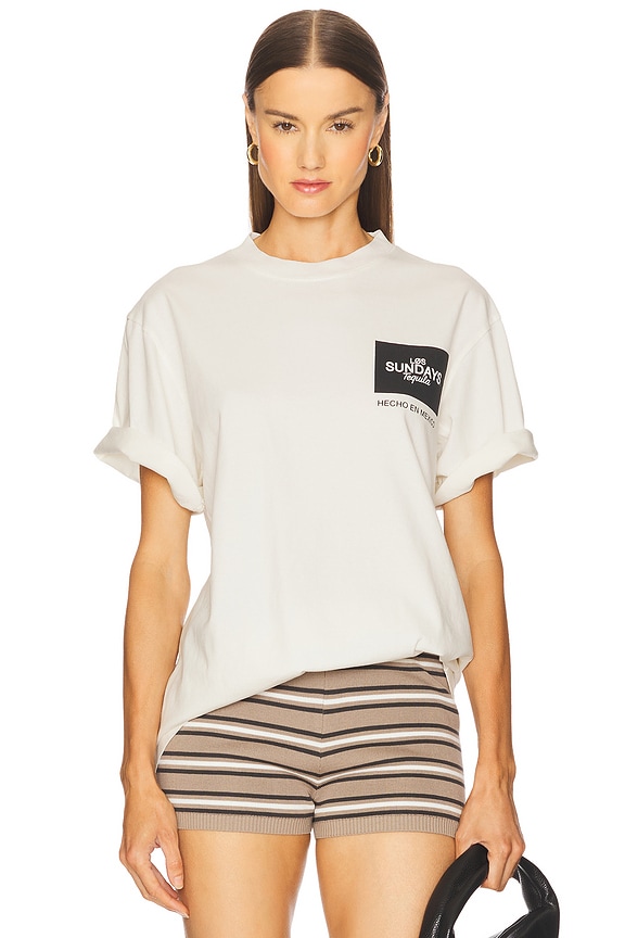 view 2 of 4 The Origin Tee in Off White