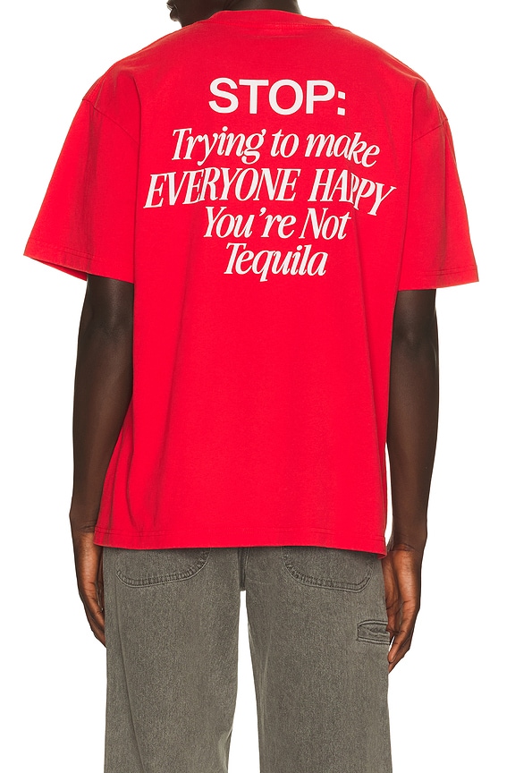 view 1 of 4 T-SHIRT THE HAPPY in Red
